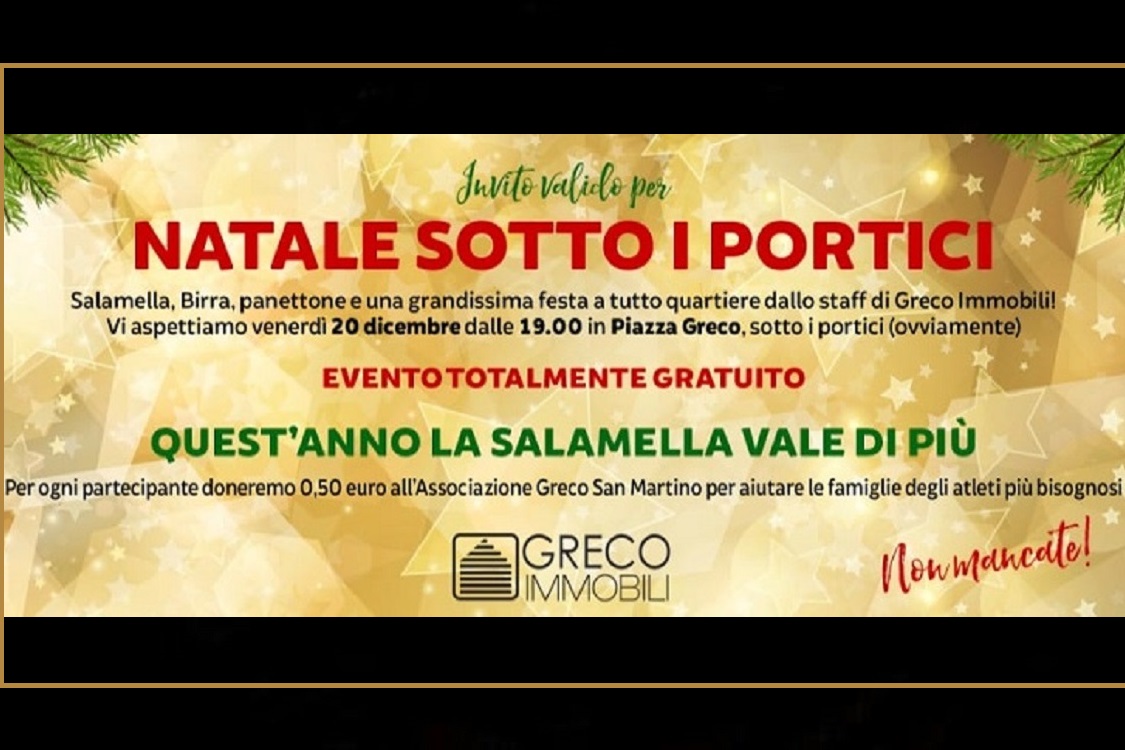 natale sotto i portici