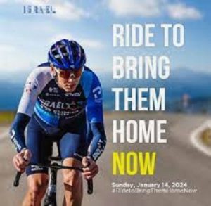 milanopost #RideToBringThemHomeNow milano 14 gennaio 2024 manifestazione pro israele