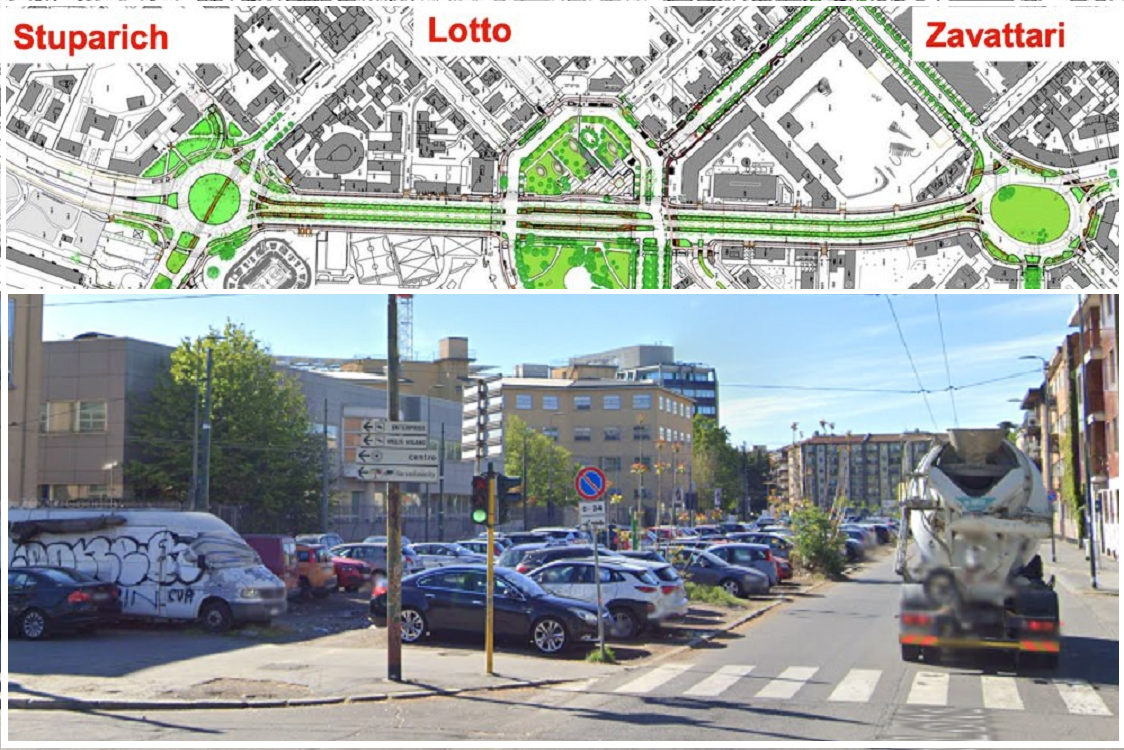 MilanoPost Piazzale Lotto e preferenziale filovia