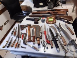 armi sequestrate operazioni parco groane
