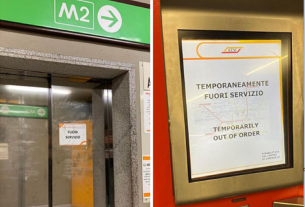 ascensore MM Famagosta bloccato