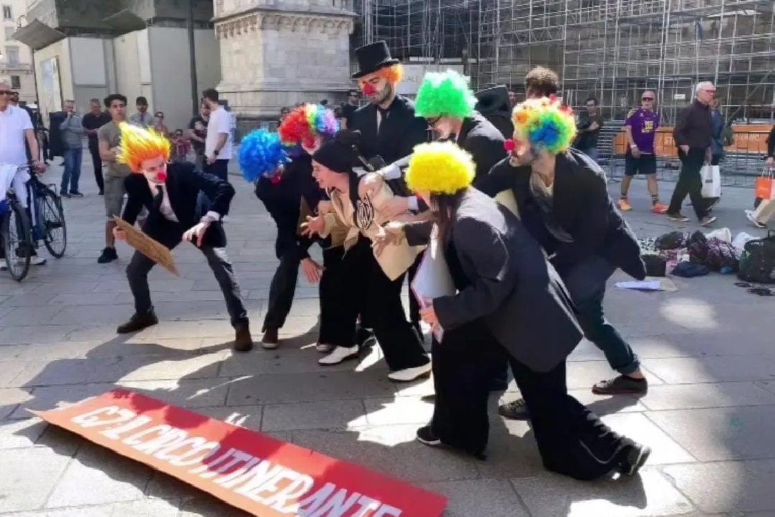 pagliacci ambientalisti contro G7