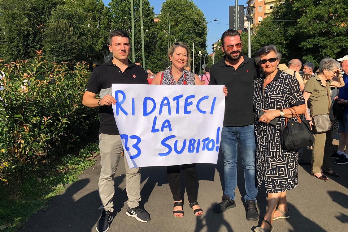 ATM, COMITATI E CONSIGLIERI IN PIAZZA CONTRO SOPPRESSIONE BUS 73