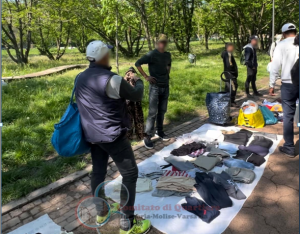 venditori abusivi parco Alessandrini