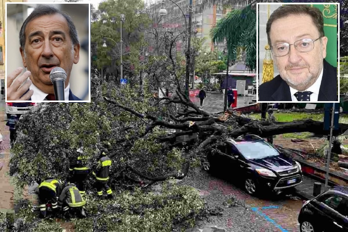 Sala-De Corato maltempo a Milano