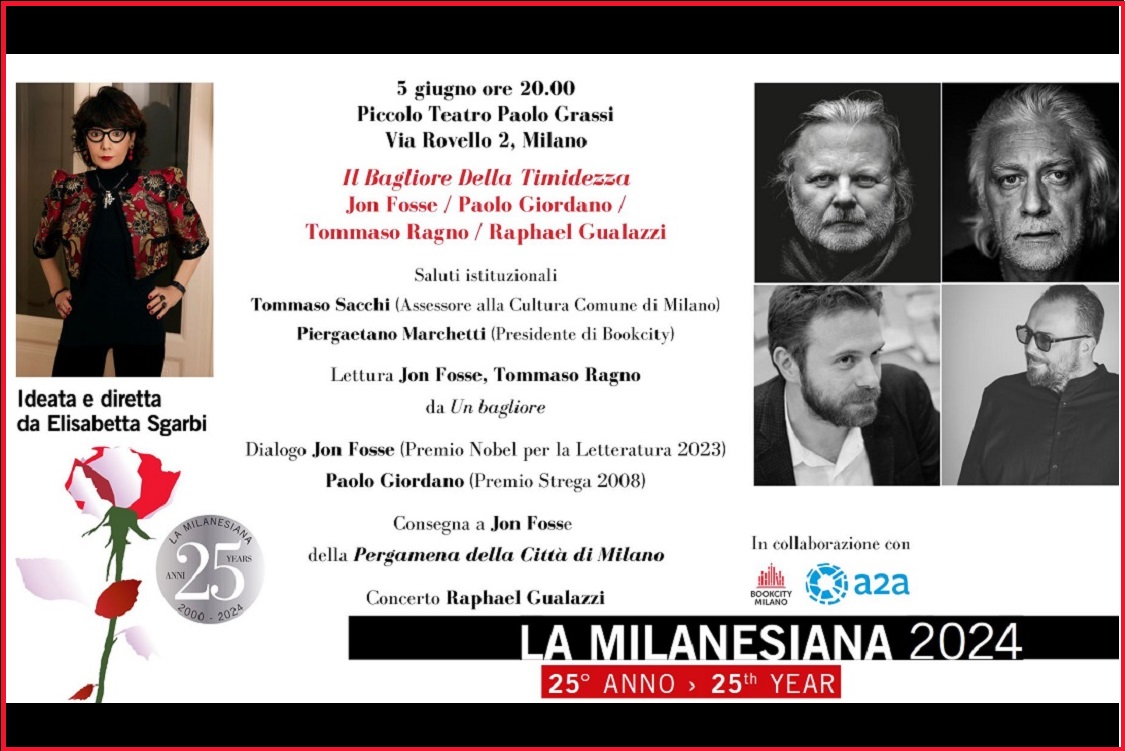 La Milanesiana 5 giugno