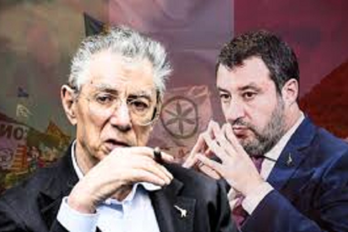Umberto Bossi vs Matteo Salvini