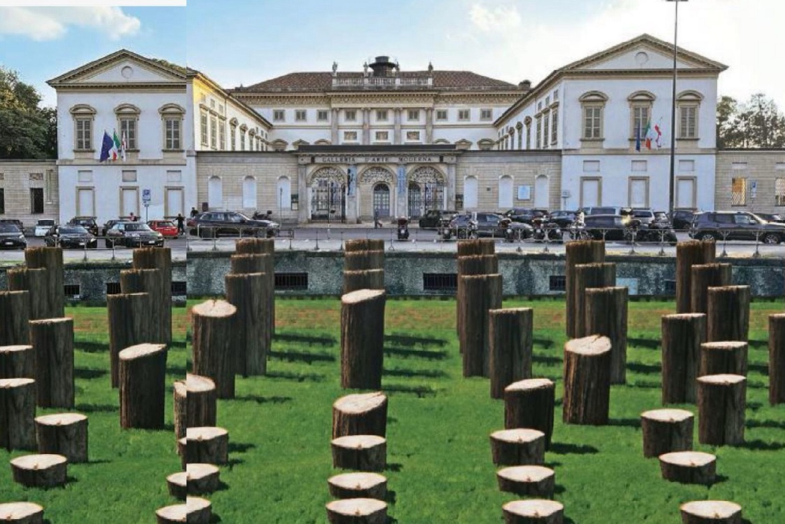 rendering installazione Giardini Montanelli