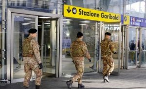 Militari operazione "Strade sicure" in Garibaldi