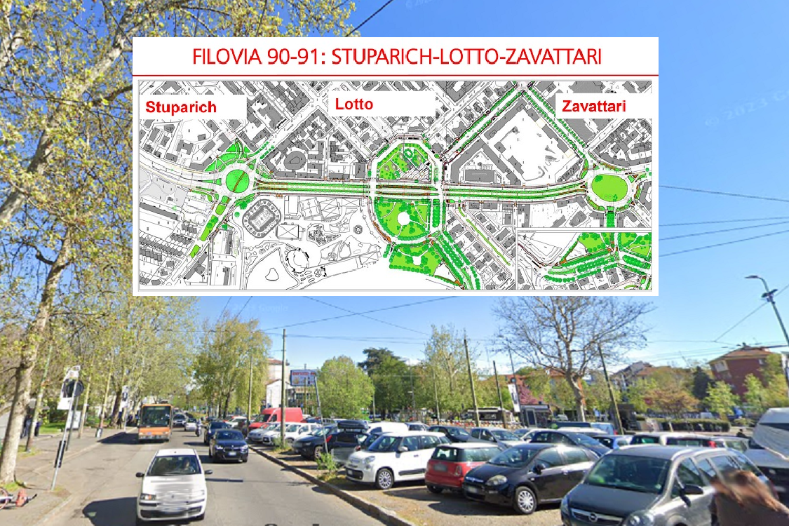 preferenziale filovia 90-91