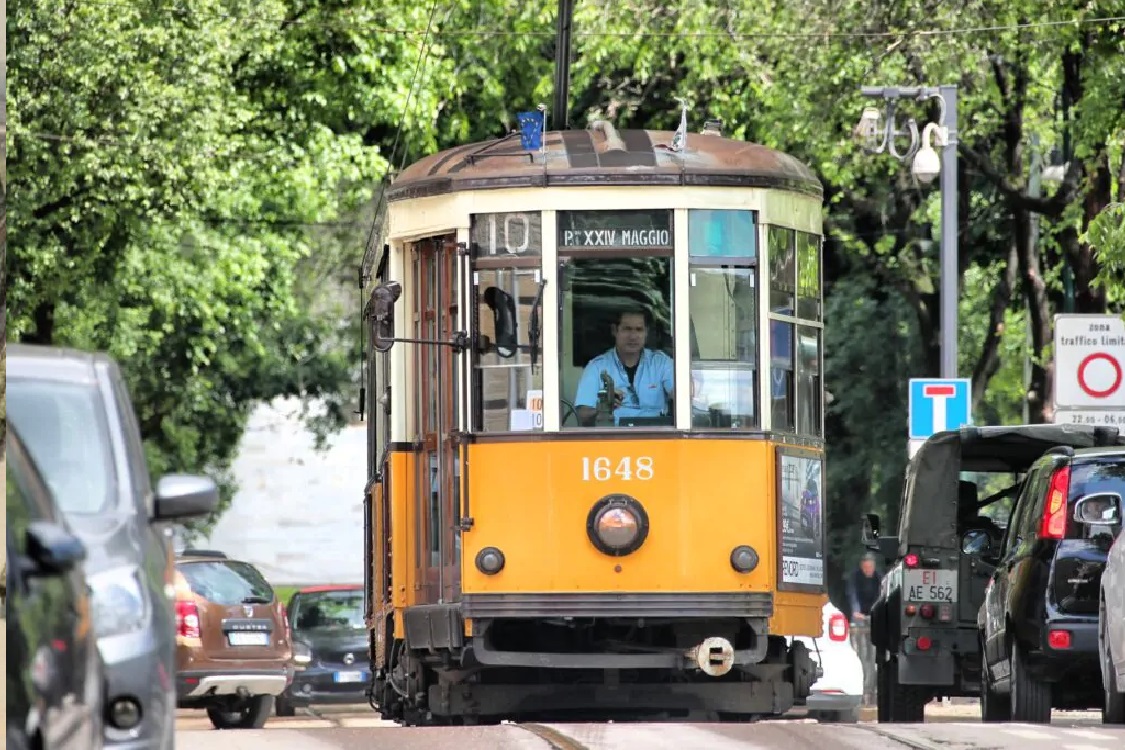 tram a Milano
