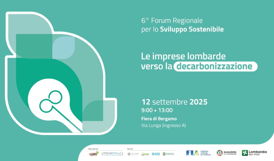 Forum sviluppo sostenibile locandina