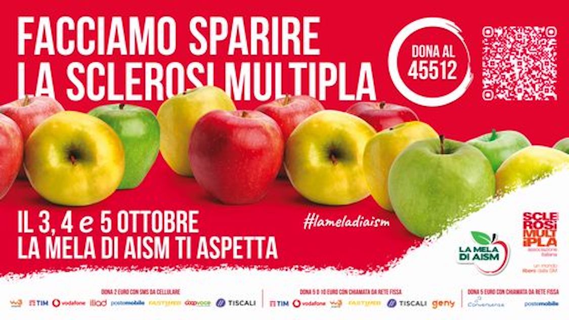 La mela di AISM - sclerosi multipla
