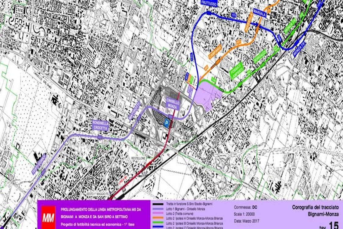 Metropolitana M5 Monza