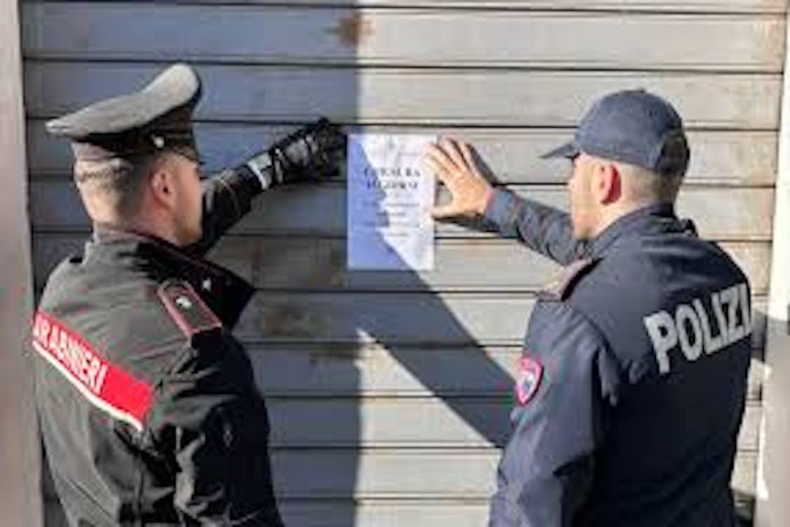 Sospensione licenza bar