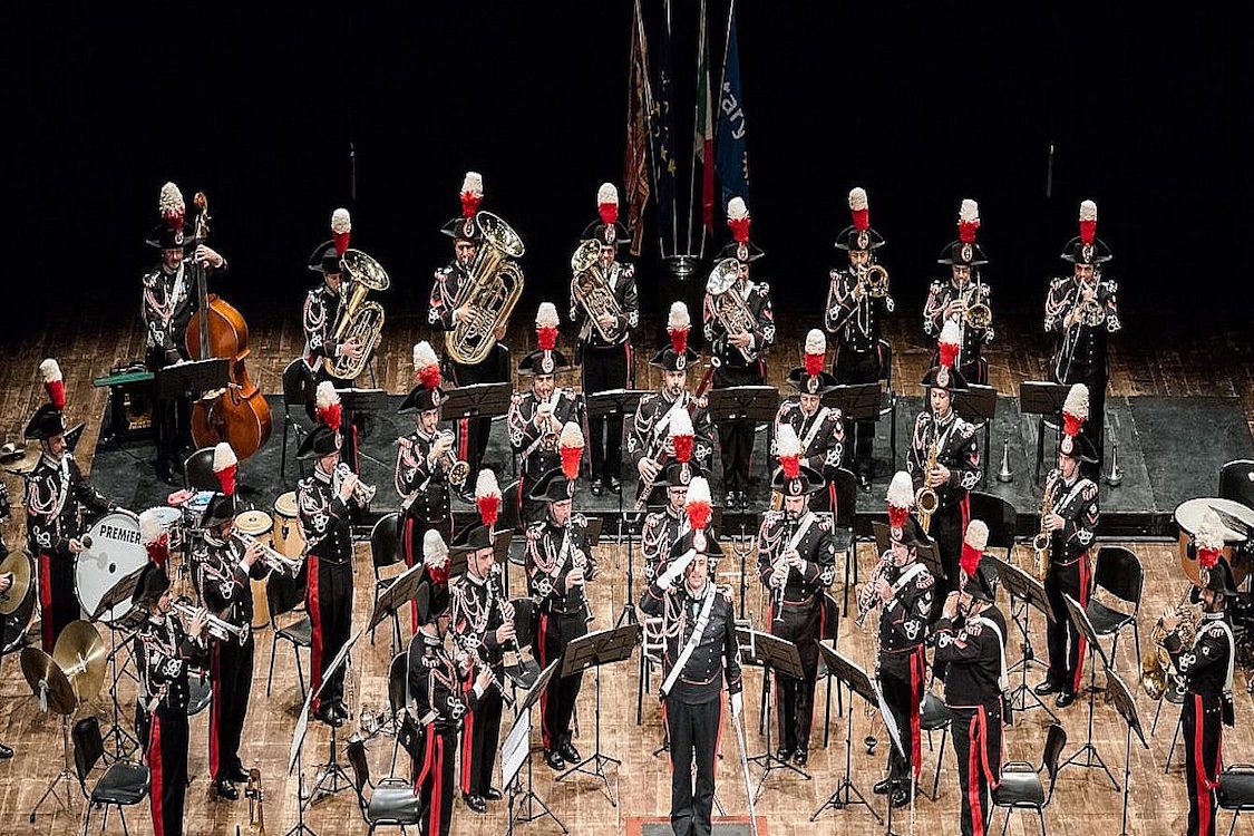 Esibizione Fanfara carabinieri