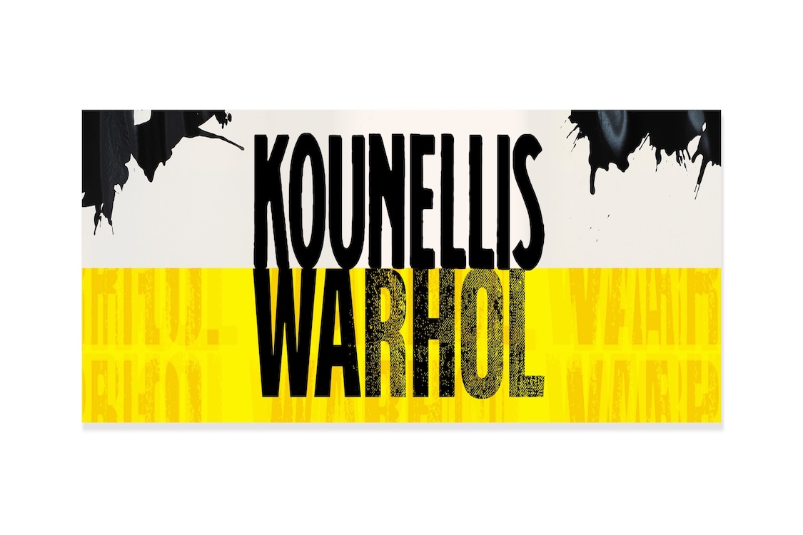 Kounellis-Warhol Galleria Fumagalli