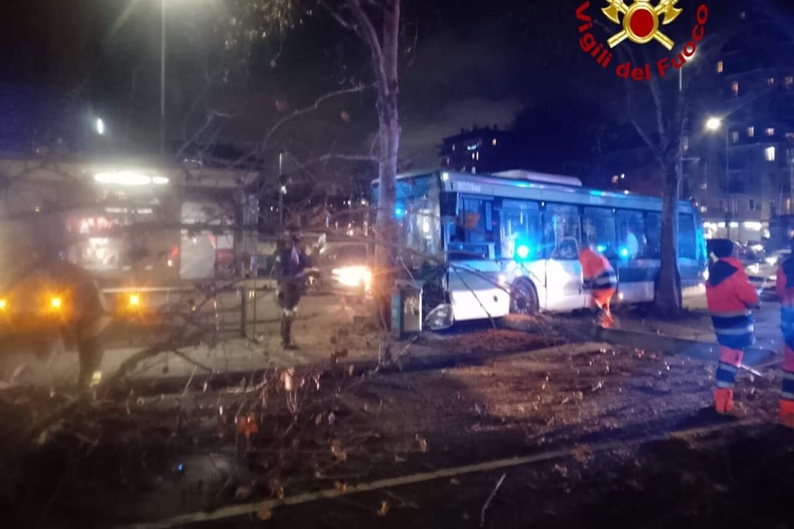 Incidente autobus ATM